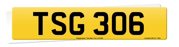 Registration number TSG 306